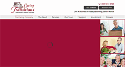 Desktop Screenshot of caringtransitionsfranchise.com